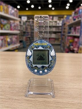 Tamagotchi Angel Blue Virtual Pet Electronic Game Tested & Working Bandai
